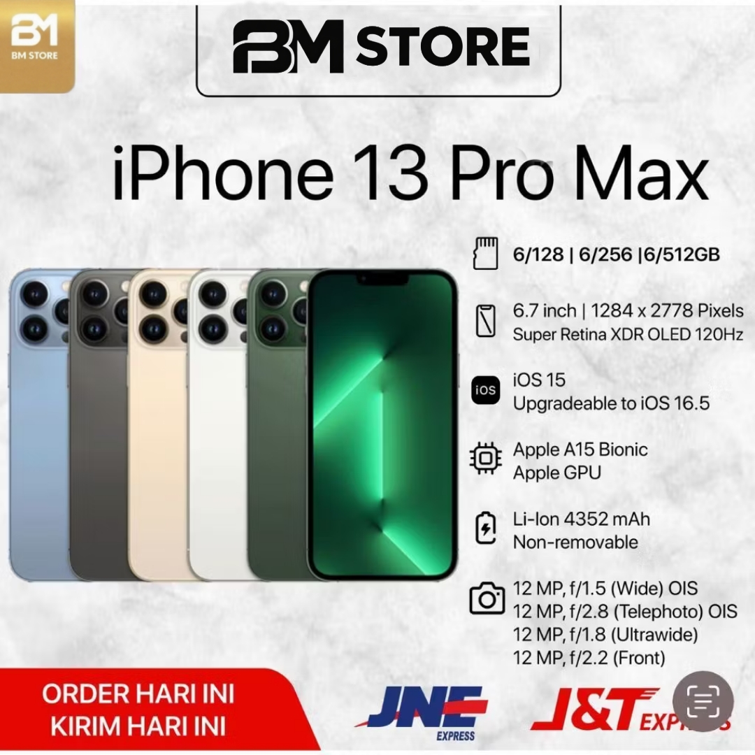 iPhone 13 PROMAX GARANSI INTERNASIONAL 