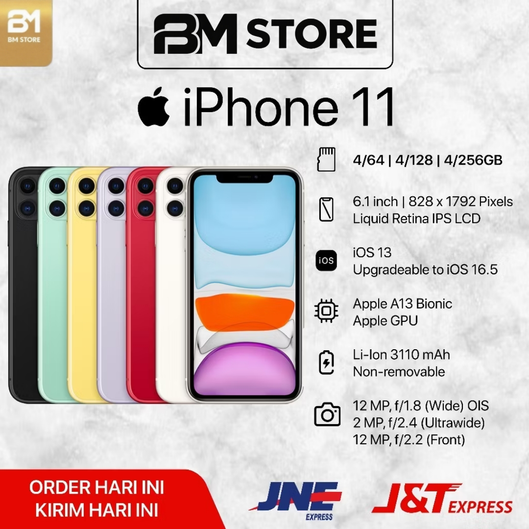 iPhone 11 GARANSI RESMI INDONESIA 