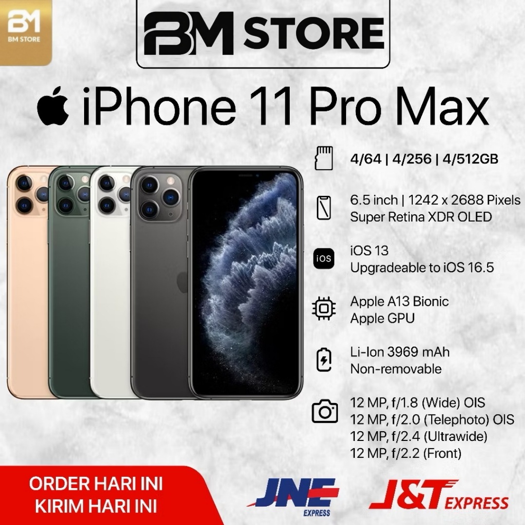 iPhone 11 PROMAX NEW GARANSI RESMI INDONESIA  